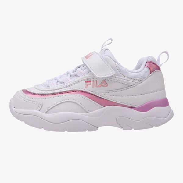 Tênis Fila Rapaz Branco/Rosa - Fila Ray Kd Portugal Online,YRLM-34179